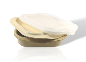 TUPPERWARE: SQ 3 PIECE OVEN WORKS ULTRA PLUS 2 QT CASSEROLE with lid and seal